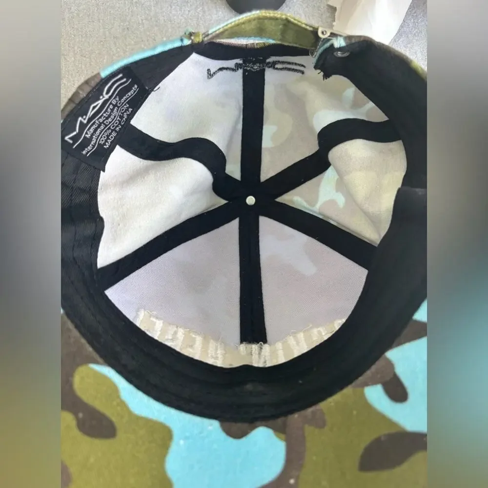 MAC Cosmetics “Rockin’ Rebel” Camo Promotional Hat Baseball Cap - Picture 7 of 7